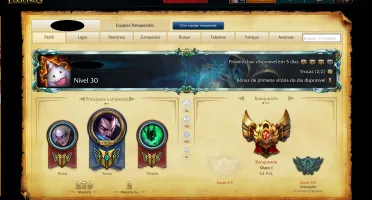 League Of Legends Ouro I