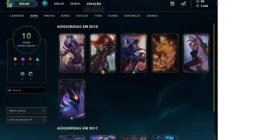 Conta unranked borda platina 5