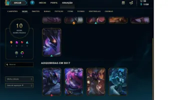 Conta unranked borda platina 5