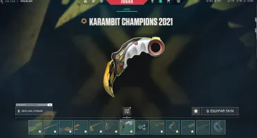 Conta valorant com kit champions 2021 +1600 gastos