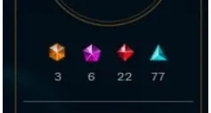 Conta League of Legends 311 Skins Elo Platina IV