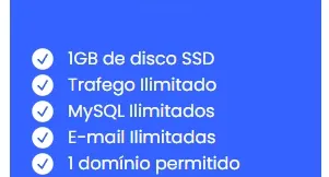 Hospedagem de Sites (Plano Bronze) - cPanel