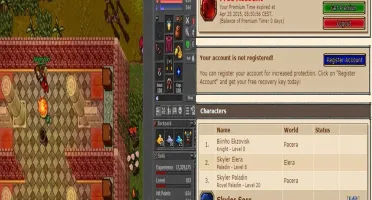 MS em PACERA com varios addons full, sem quests SEM RK 103