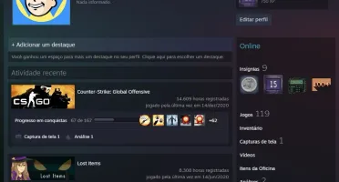 CONTA CS:GO PRIME 15 ANOS COM 14K+ DE HORAS +100 JOGOS