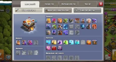 CONTA CLASH OF CLANS FULL CV10(RECEM CV11)