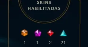 CONTA LEAGUE OF LEGENDS; DESDE 2015.