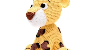 Oncinha Pintada em Amigurumi