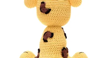 Oncinha Pintada em Amigurumi