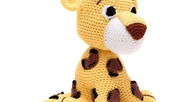 Oncinha Pintada em Amigurumi