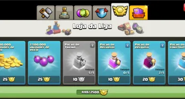 Vendo 4 contas no Clash Of Clans