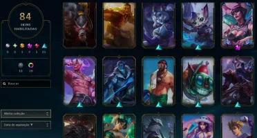 [Entrega Automática] Lol Esmeralda, 84 Skins, Raras Honra 4