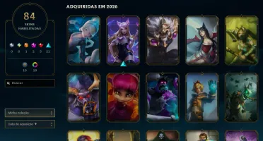 [Entrega Automática] Lol Esmeralda, 84 Skins, Raras Honra 4