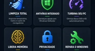 Programa De Otimização E Limpeza Para Windows!