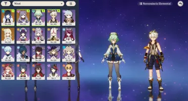 AR25 - Yelan + Aqua Simulacra + Keqing