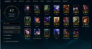CONTA UNRANKED - PRIMEIRA MD10 - SEM REGISTRO