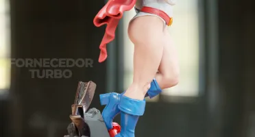 Power Girl 3D - Arquivo .Stl Para Impressão 3D