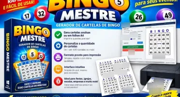 Bingo Mestre - Gerador de Cartelas de Bingo