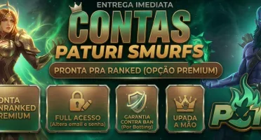 [SERVER BR] CONTA SMURF UNRANKED HAND LEVEL ~60K