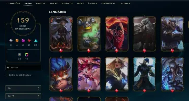 Cota Lol 6 Skins Miticas 4 Ultimate ALISTAR HEXTEC