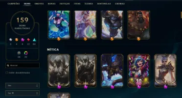 Cota Lol 6 Skins Miticas 4 Ultimate ALISTAR HEXTEC
