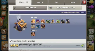 Conta Clash Of Clans CV 14 SemiFULL VARIAS SKINS