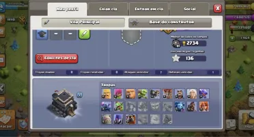 Clash of Clans CV 9 completamente full