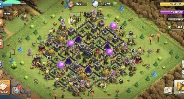 Clash of Clans CV 9 completamente full