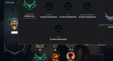 Esmeralda 1 com 85 Champs e 60 Skins