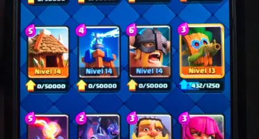Conta Clash Royale arena 14