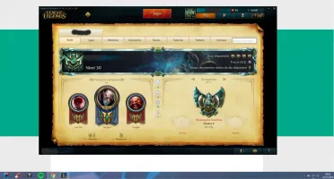 Conta LOL Platina 5  80 REAIS