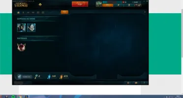 Conta LOL Platina 5  80 REAIS