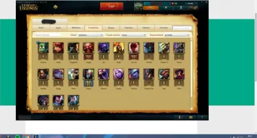 Conta LOL Platina 5  80 REAIS