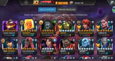 Vendo conta Marvel torneio dos campeões