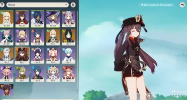 Genshin AR 46 Hutao + Homa + Neuvillete