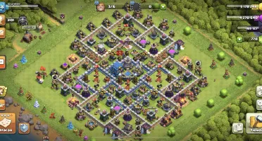 Coc. cv12 barato semi full com +700 gemas para mudar nome.