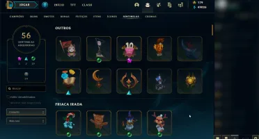 CONTA 337 SKINS + DE 3500R$ - D4 - GASTOS (TODOS CAMPEÕES)