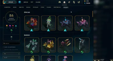 CONTA 337 SKINS + DE 3500R$ - D4 - GASTOS (TODOS CAMPEÕES)