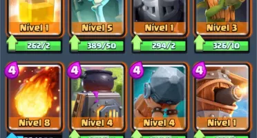 Clash Royale Nv10 barato, todas as cartas.