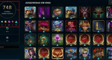 Conta Colecionador Skins 867+71K de RP+AHRI GACHA DE 64K RP
