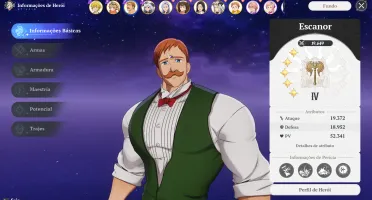 CONTA 7DS Origin - Meliodas C7 + Escanor C5 + Daisy