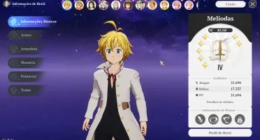 CONTA 7DS Origin - Meliodas C7 + Escanor C5 + Daisy