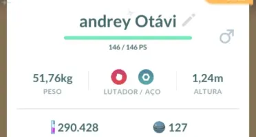 Conta pokemon go com muitos shinys raros e zard 100%!!