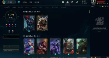 MAIN SUP + 179 SKINS TOTAL / LVL 416 / UNRAKED / UNICO DONO