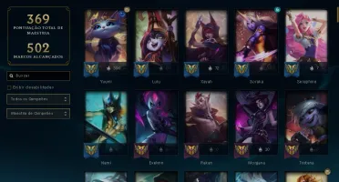 MAIN SUP + 179 SKINS TOTAL / LVL 416 / UNRAKED / UNICO DONO