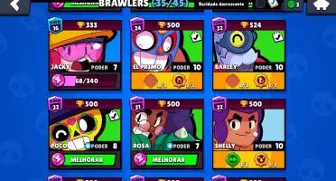 Conta de Brawl Stars antiga