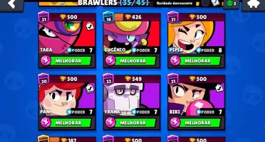 Conta de Brawl Stars antiga