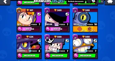 Conta de Brawl Stars antiga