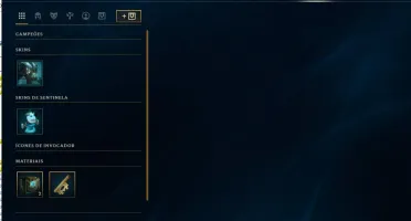 Conta Ouro - Sem Restrição - 4 pag de runas - Varias Skins