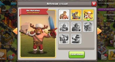 Conta clash of clans cv10 semi full