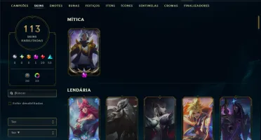 Prata 3 com 140 Champs e 113 Skins ( JG / MID / TOP )
